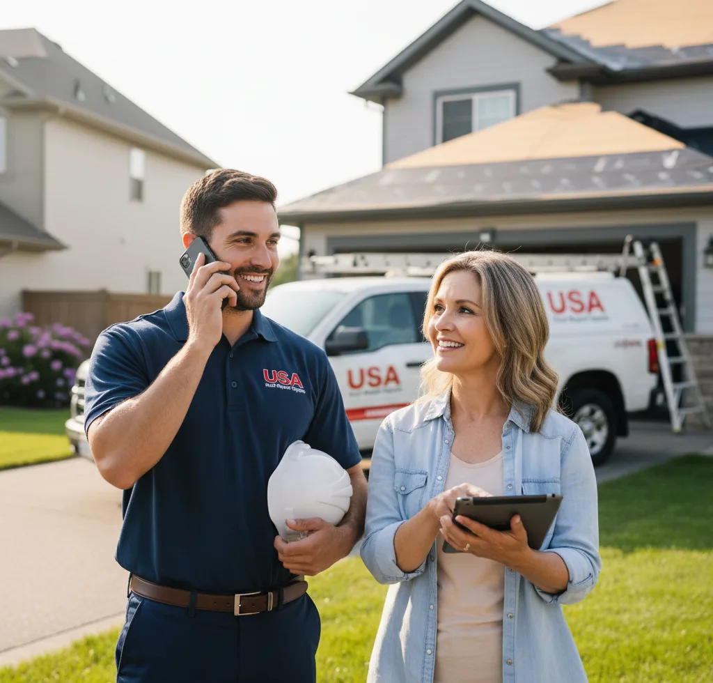 USA Roof Repair Experts customer support in Montague